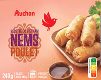 Mini nems au Pouletsauce nuoc-mâm