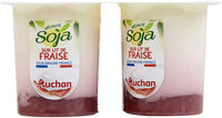 Soja sur lit de fraise