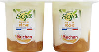 Soja sur lit de pêche