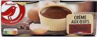 Crème aux œufs au chocolat-aux œufs frais