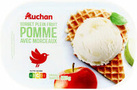 Sorbet plein fruit POMMEavec morceaux