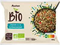 Poêlée à la libanaise bio