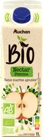 Bio - Nectar pomme sans sucres ajoutés*A base de concentréteneur en fruits 75% minimum*Contient les sucres naturellement présents dans les fruits.
