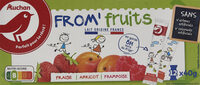 Auchan fromage fruits 12x40g