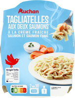 Tagliatelles aux 2 saumons