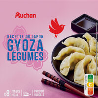 Gyoza aux légumes sauce soja