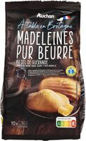 Madeleines pur beurre au sel de Guérande