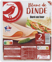Blanc de dinde doré au four
