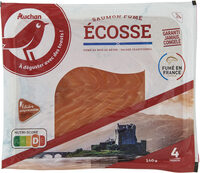 Saumon fumé Ecosse fumé au bois de hêtre – salage traditionnel