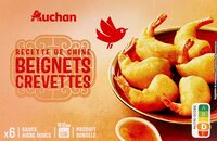 6 beignets de crevettes sauce aigre-douce