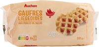 Gaufres liégeoises aux perles de sucre