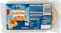 Muffins cereales et graines x4