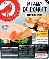 Blanc de poulet doré au four