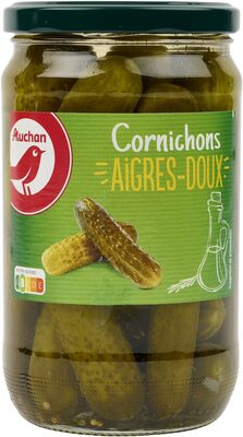 Cornichons aigres-doux