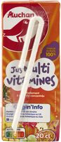 Jus Multi vitamines partiellement à base de concentrés