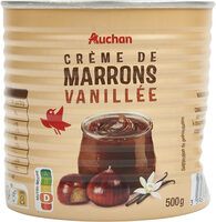 Crème de marron vanillée