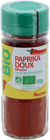 Paprika doux moulu issu de l'agriculture biologique