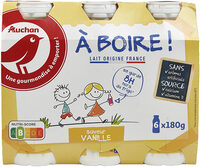 A BOIRE !saveur VANILLE