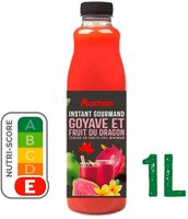 Instant gourmand - goyave et fruit du dragon - Teneur en fruits : 25% minimum