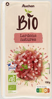 Lardons naturesIssus de l'agriculture biologique
