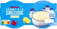 Yaourts à la grecque citron