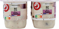 Ri au lait saveur rhum raisin