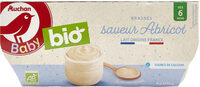 Brassé saveur abricot