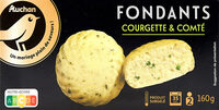 Fondants de courgette au comté