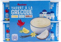 YAOURT A LA GRECQUEVANILLE/COCO/CITRON12x125g