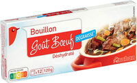 Bouillon de boeuf degraissé déshydraté