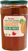 Confiture extra abricots50% de fruits