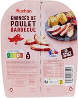 Émincé poulet saveur barbecue