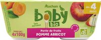 Purée de fruits pomme abricot