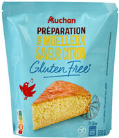 Préparation pour Moelleux saveur citron saveur citron sans gluten