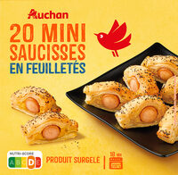 Mini saucisses en feuilletés