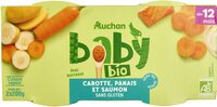 Carotte, panais et saumon