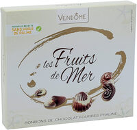 Auchan vendome fruits de mer pralines 250g