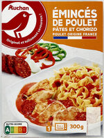 Poulet chorizo et ses pâtes