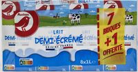 Auchanlait demi écréméorigine France