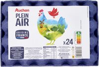 Oeufs  plein air sans ogm