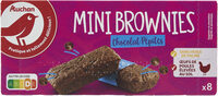 Mini brownies chocolat pépites