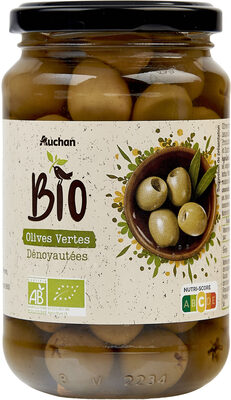 Olives vertes dénoyautées
