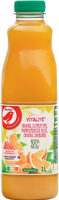 Auchan - Pur jus - Réveil vitalité*- Jus multifruits*la vitamine C contribue à réduire la fatigue.