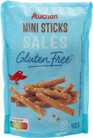 Mini sticks salés sans gluten