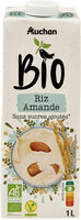 Lait BIO Riz Amande