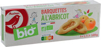 Barquettes à l'abricot Bio