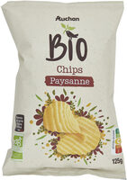 Auchan BIO Chips paysanne