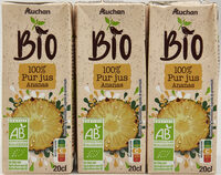 Pur jus d'ananas bio