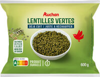 Lentilles vertes déjà cuit