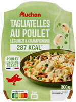 TAGLIATELLES AU POULET, LÉGUMES et CHAMPIGNONS